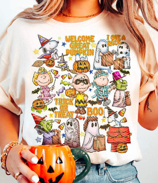 Great Pumpkin DTF Print