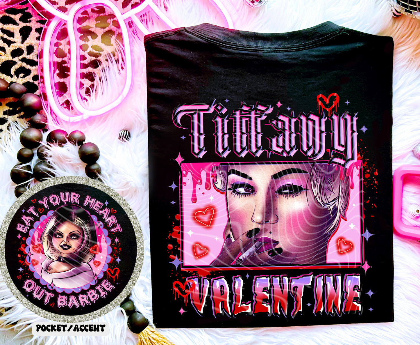 Tiffany Valentine w/ Pocket DTF Print