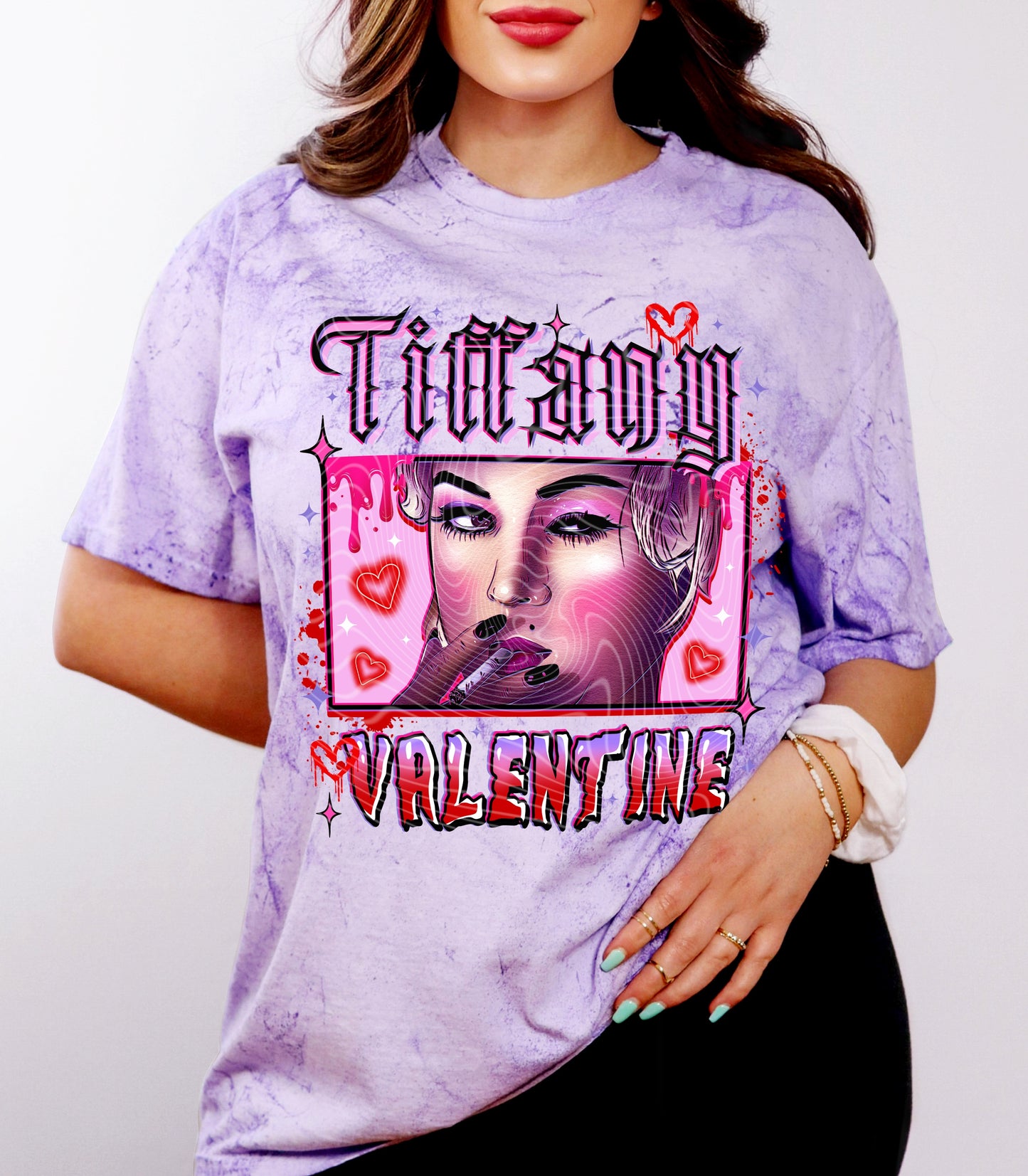 Tiffany Valentine w/ Sleeve DTF Print