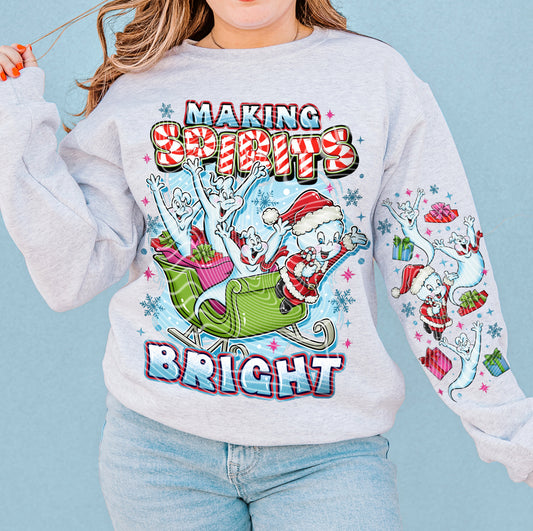 Making Spirits Bright DTF Print