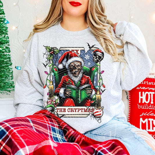 The Cryptmas Creepy Christmas Tarot DTF Print