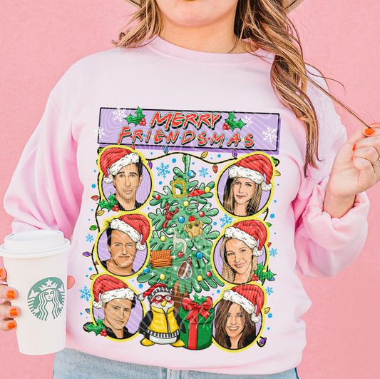 Merry Friendsmas DTF Print