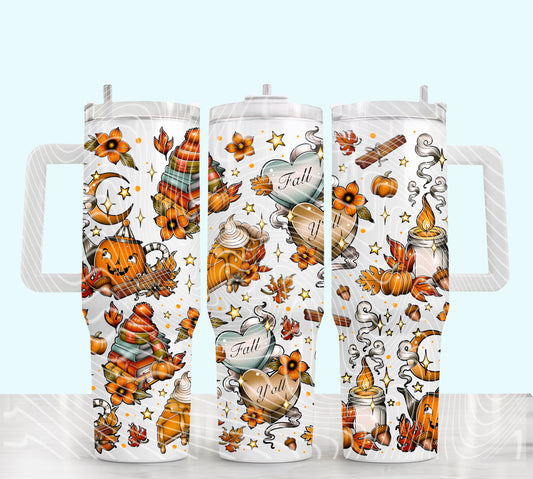 Fall Y’all 40 oz Tumbler Prints