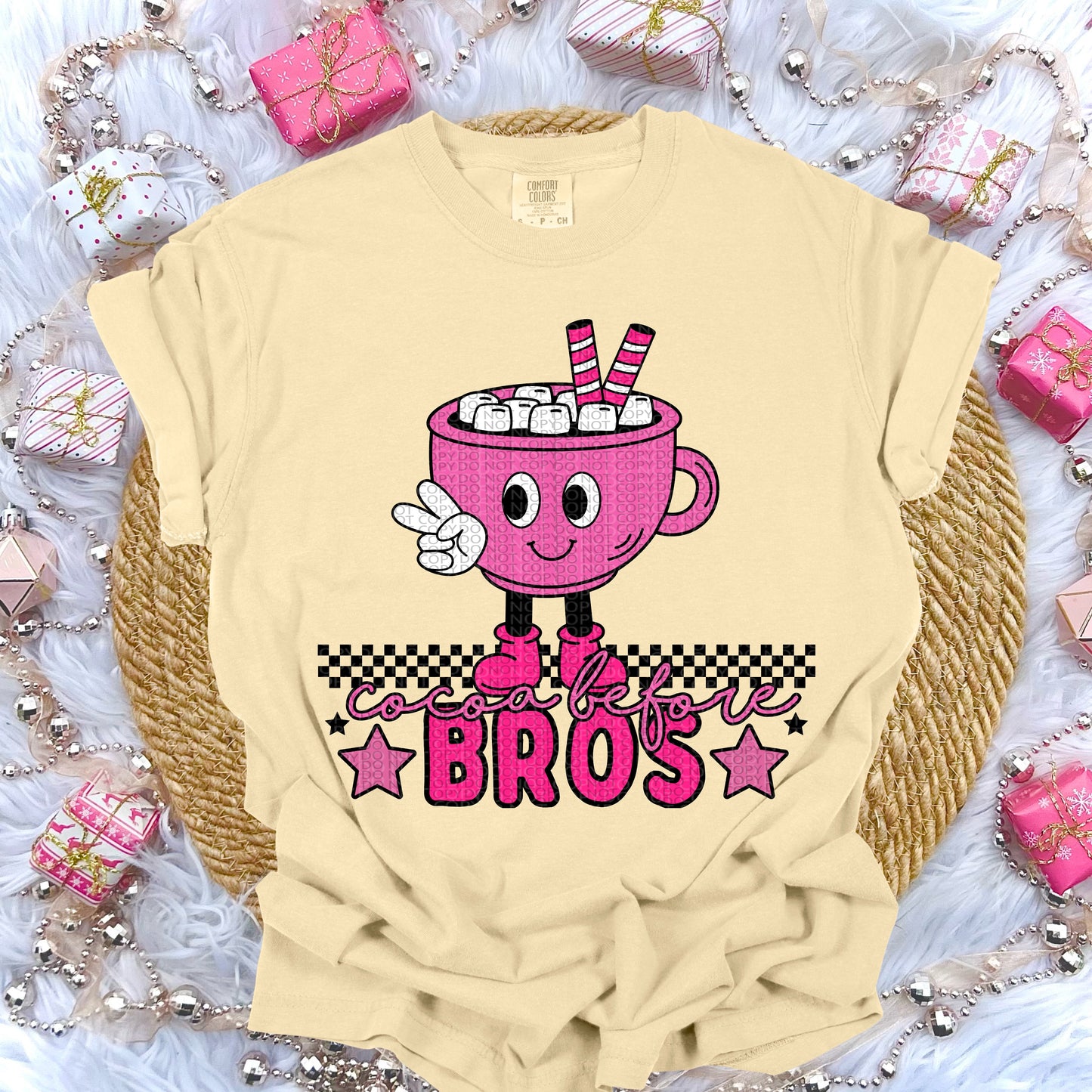 Cocoa Before Bros DTF Print