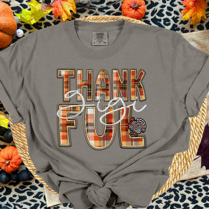 Stacked Collection Faux Embroidery DTF Print
