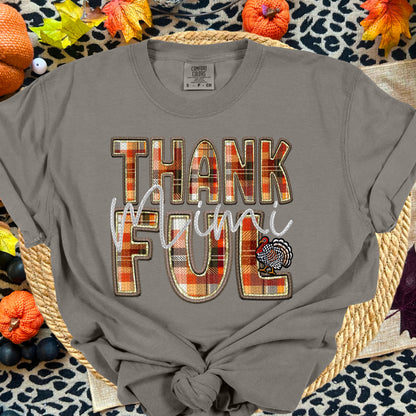 Stacked Collection Faux Embroidery DTF Print