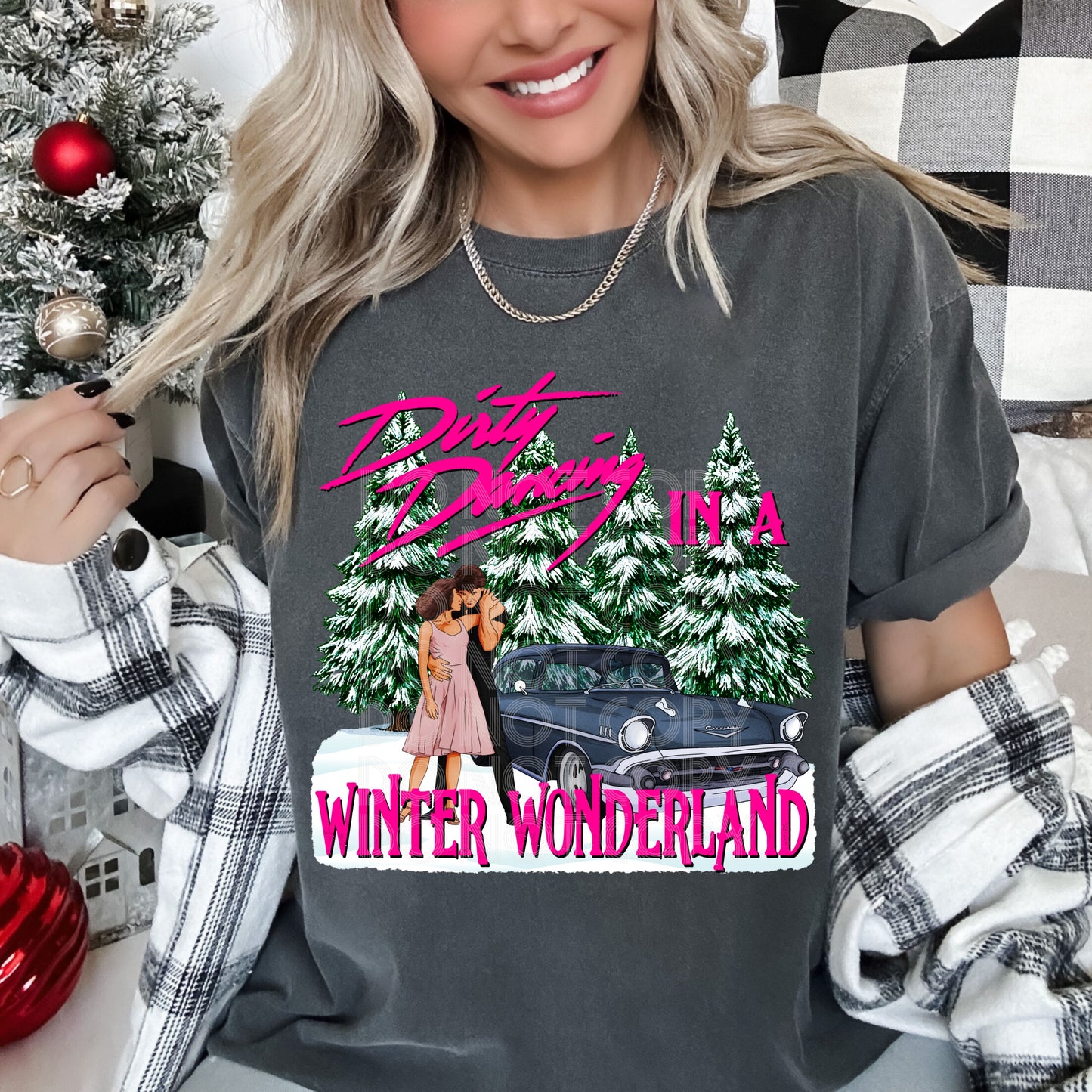 Dirty Dancing In A Winter Wonderland DTF Print