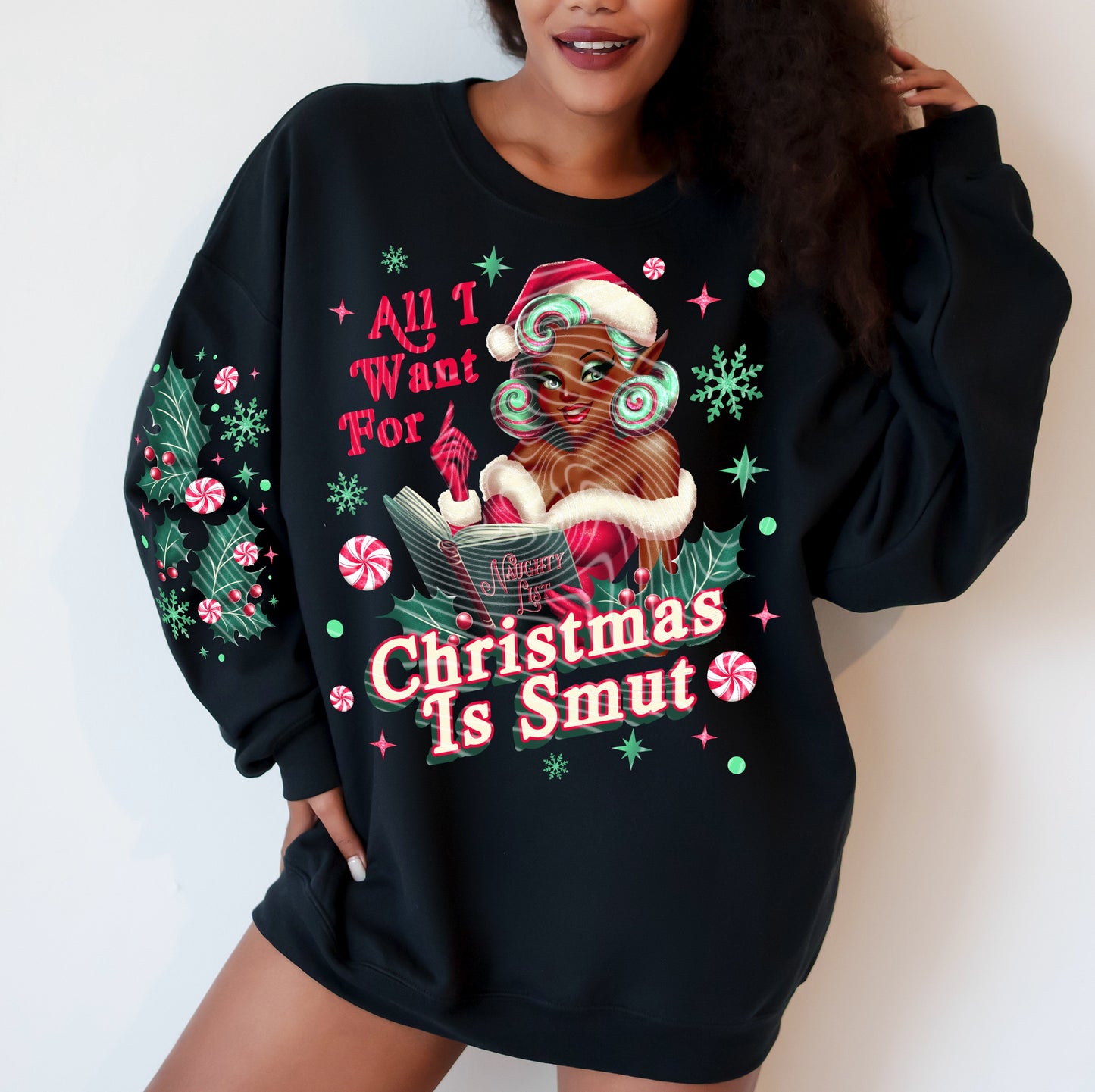 All I Want For Christmas Is Smut DTF Print