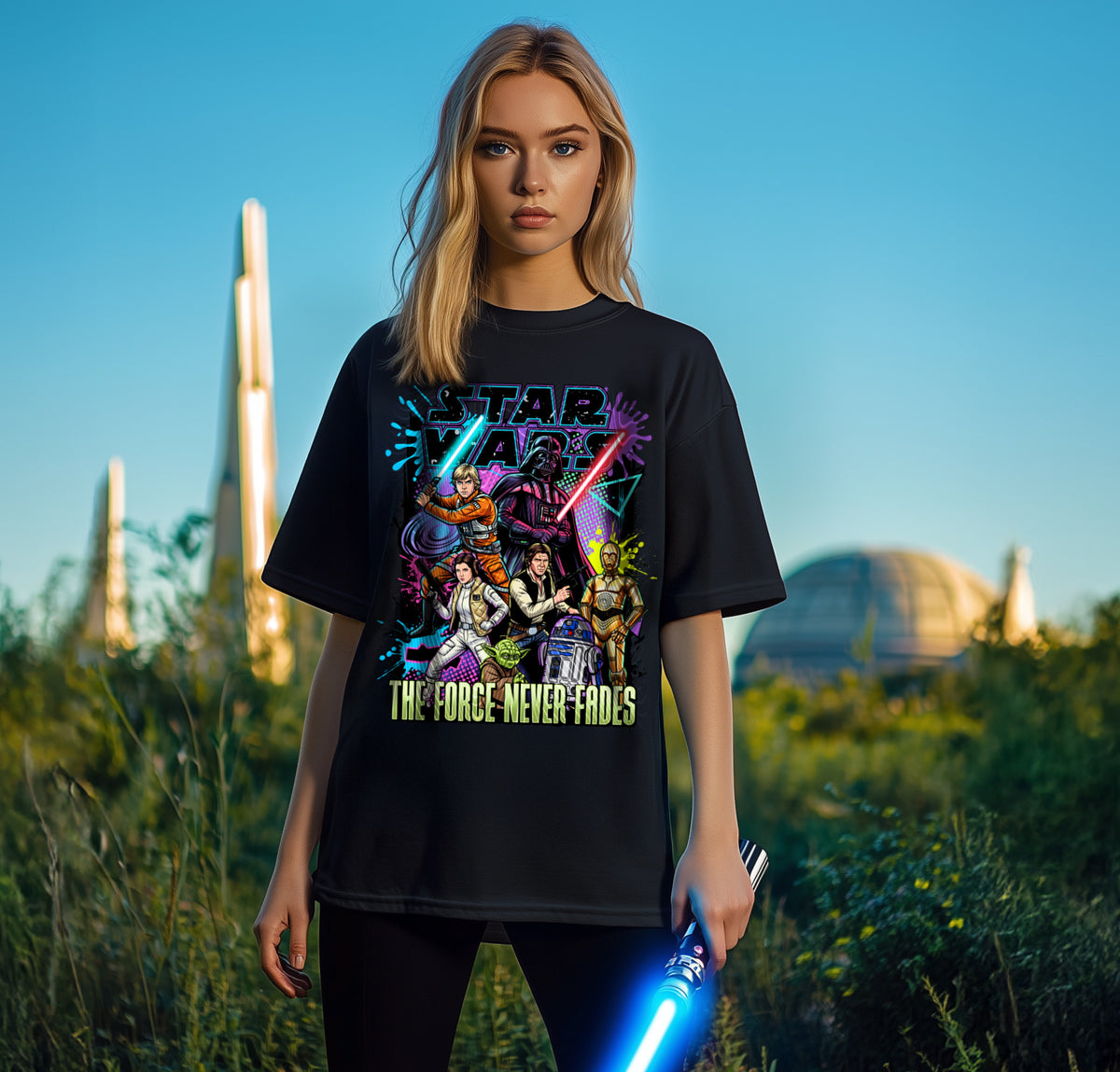 SW The Force Never Fades DTF Print