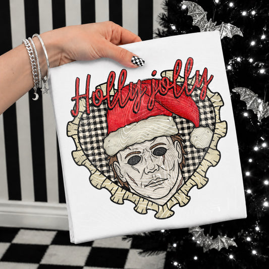 Holly Jolly Michael DTF Print