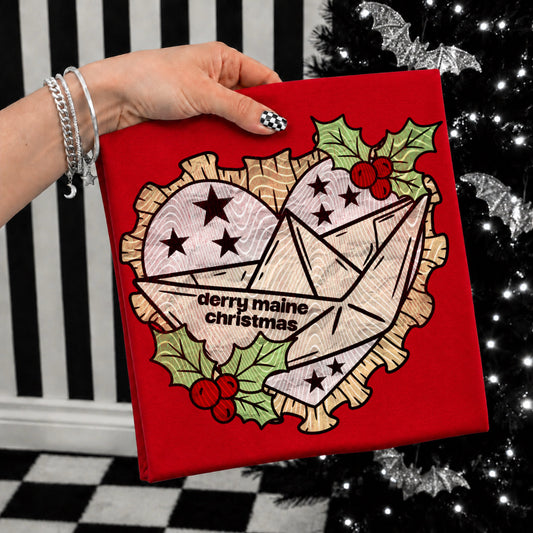 Derry Maine Christmas DTF Print