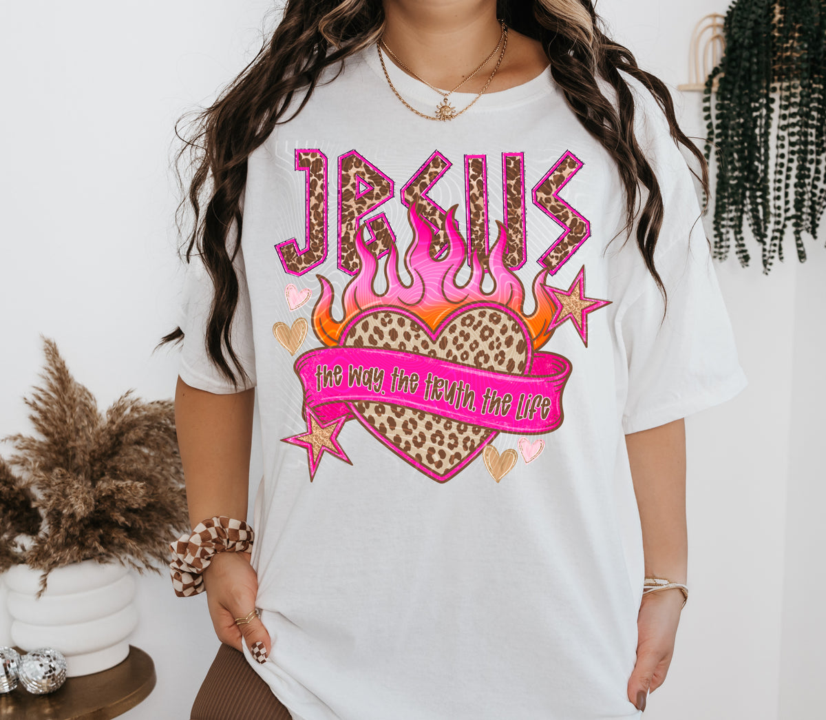 Jesus The Way The Truth The Life DTF Print