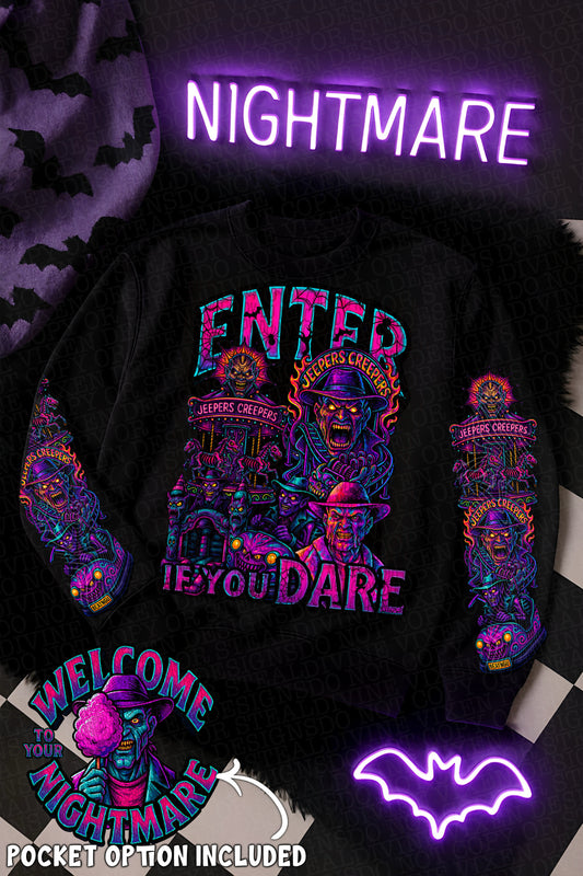 Enter If You Dare (Jeepers) DTF Prints
