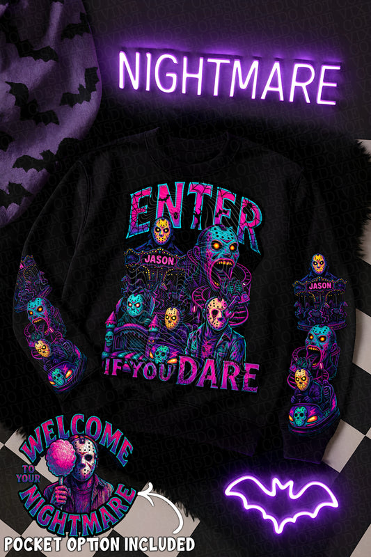 Enter If You Dare (Jason) DTF Prints