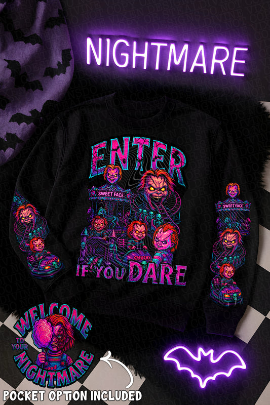Enter If You Dare (Chucky) DTF Prints