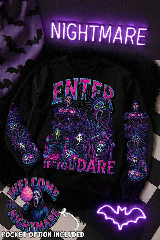 Enter If You Dare (Ghostface) DTF Prints