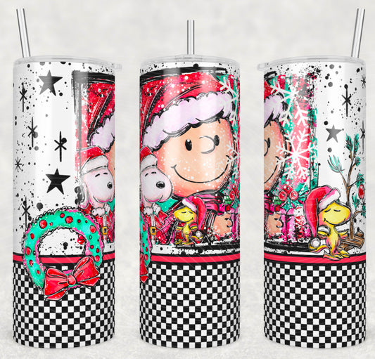 Christmas Selfie CB Tumbler Wrap