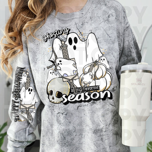 Ghosting Is My Favorite Season Macrame DTF Prints