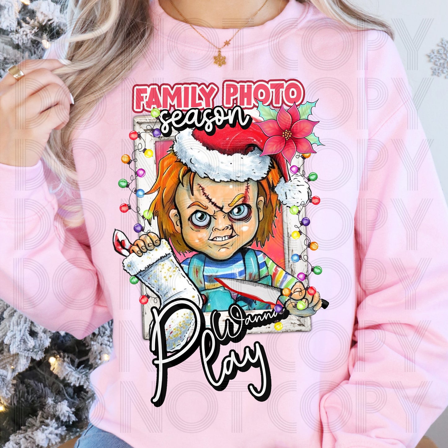 Family Photo Season Wanna Play DTF Prints