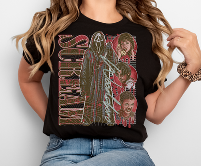 Horror Vintage Scream DTF Print