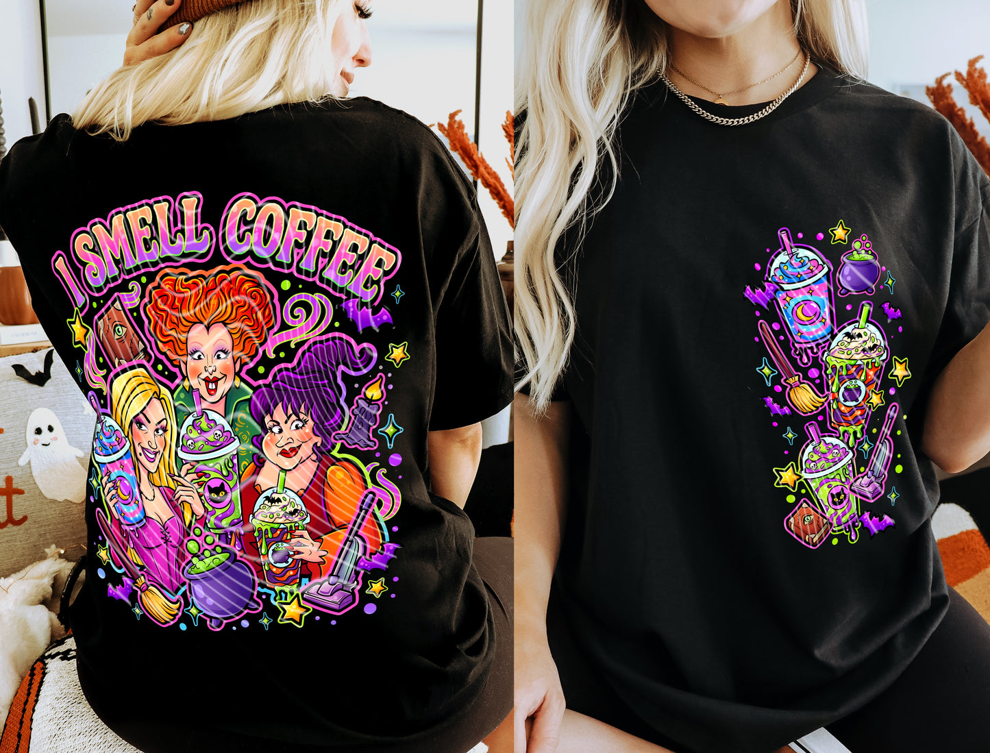 I Smell Coffee DTF Print