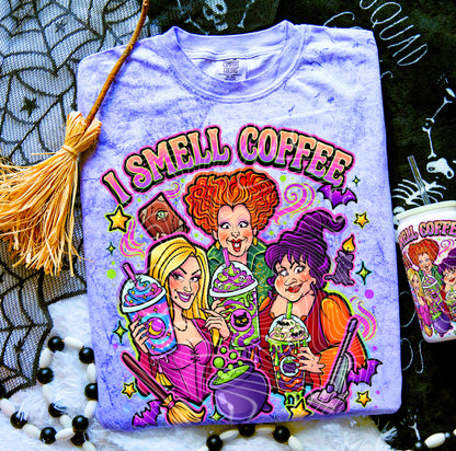 I Smell Coffee DTF Print