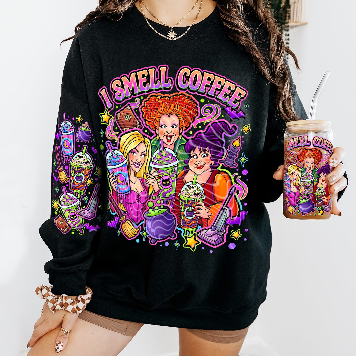 I Smell Coffee DTF Print
