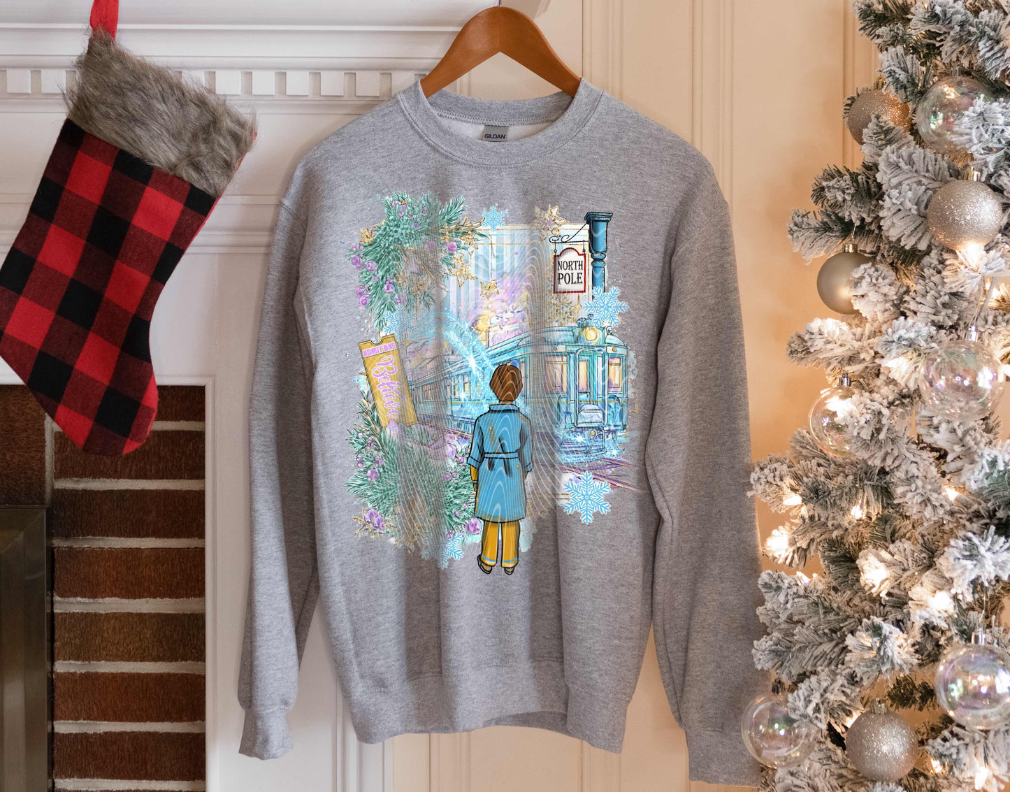 Christmas Polar Express  DTF Print