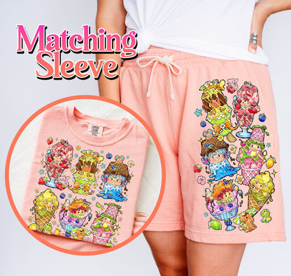 Ice Cream Shortcake Girl DTF Print