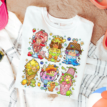 Ice Cream Shortcake Girl DTF Print
