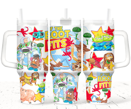 If The Boot Fits 40 oz Tumbler Prints