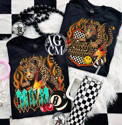 HD Leopard DTF Print