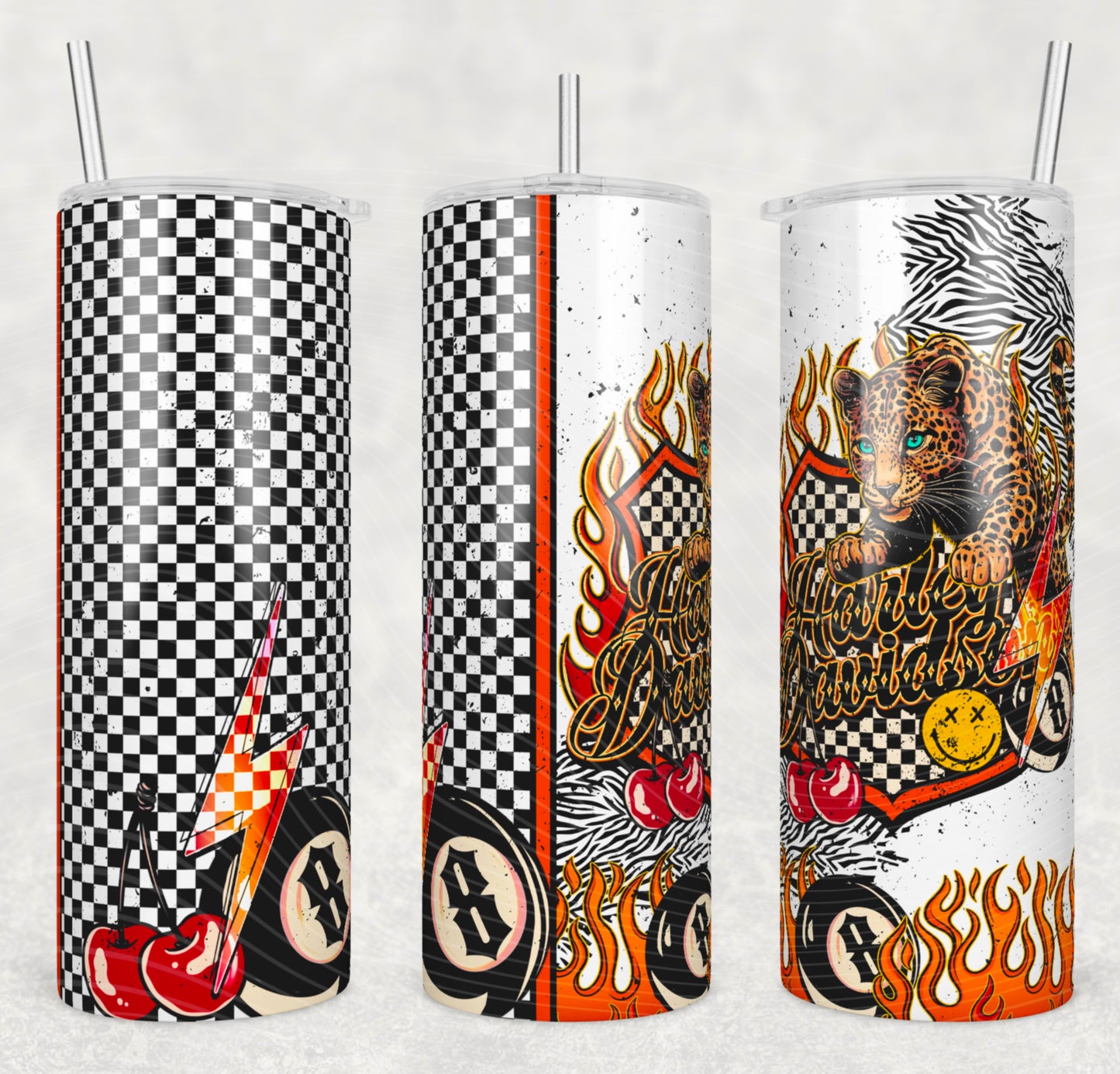 HD Leopard Tumbler Wrap