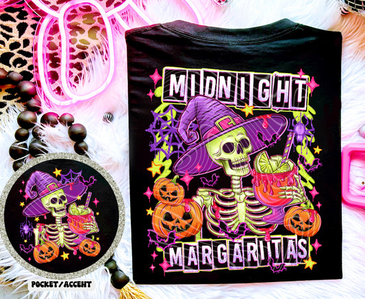Midnight Margaritas (Double Sleeve) DTF Print