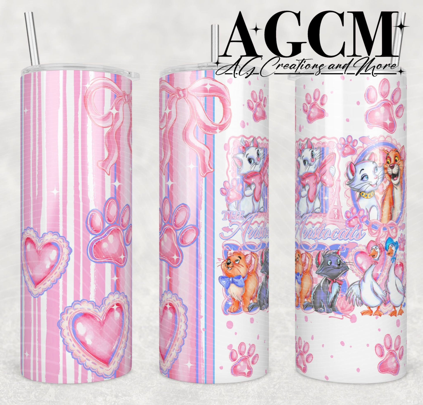 Coquette AristoCats Tumbler Wrap