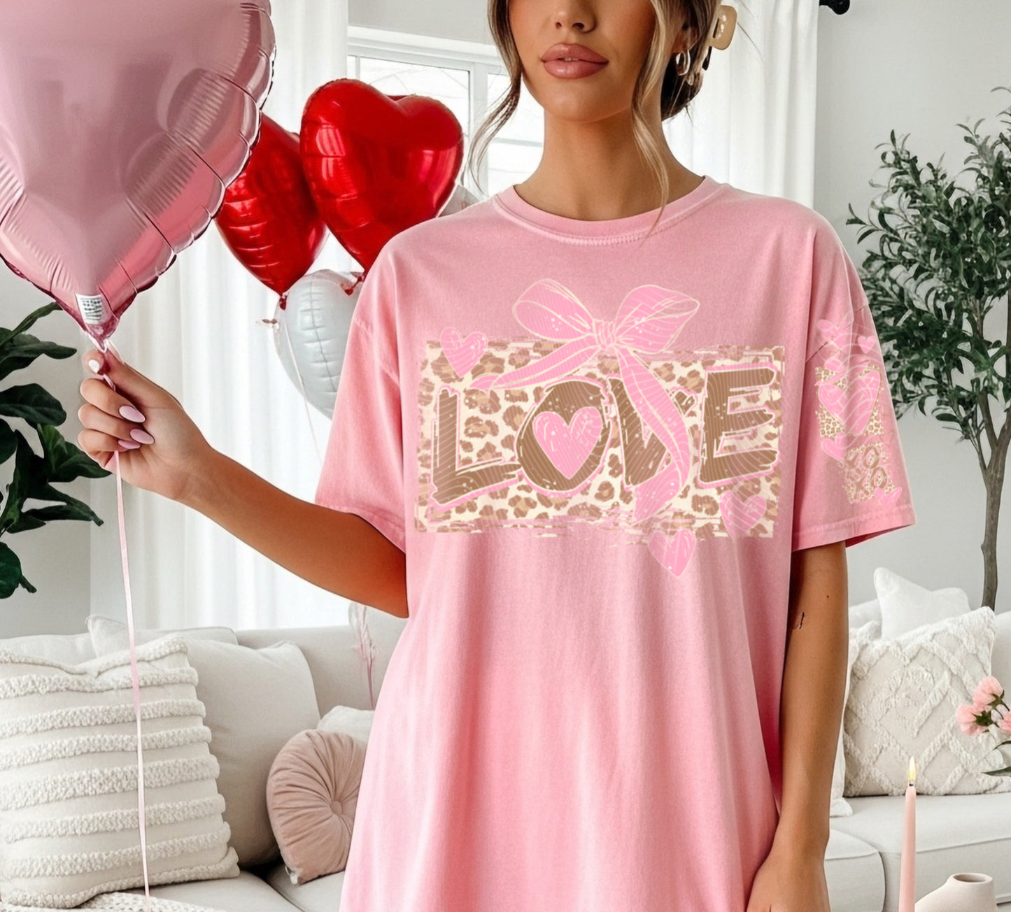 Leopard Love DTF Prints