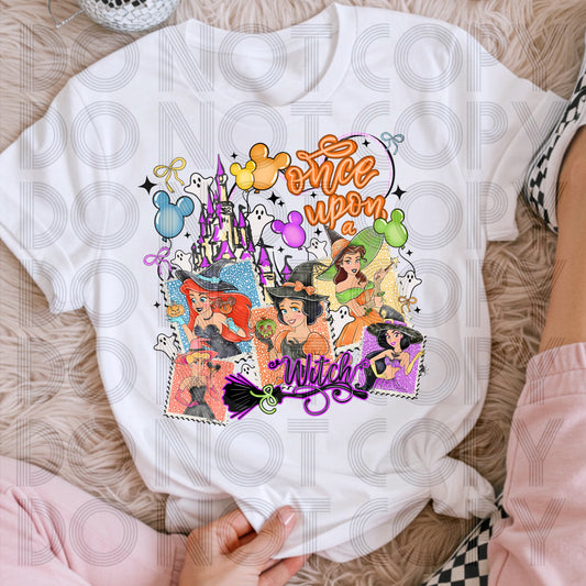 Once Upon A Witch DTF Prints