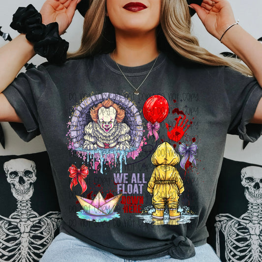 Horror Pennywise Coquette DTF Prints