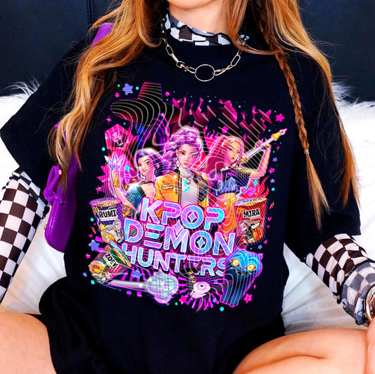 Demon Hunters KPOP DTF Prints