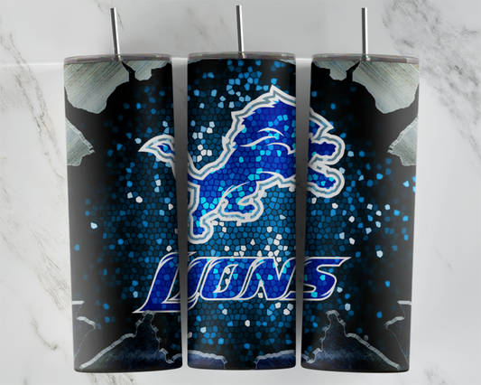 Detroit Lions Mosaic Football Sports