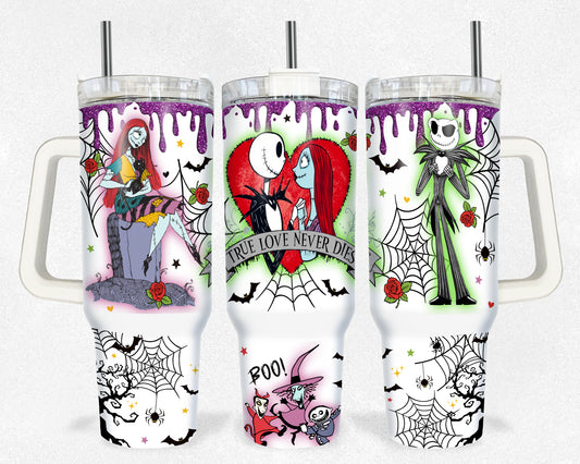 Halloween NBC True Love 40 oz Tumbler Prints