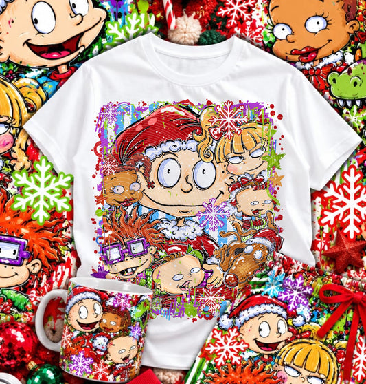 Rugrats 90’s Christmas (Style 2) DTF Print
