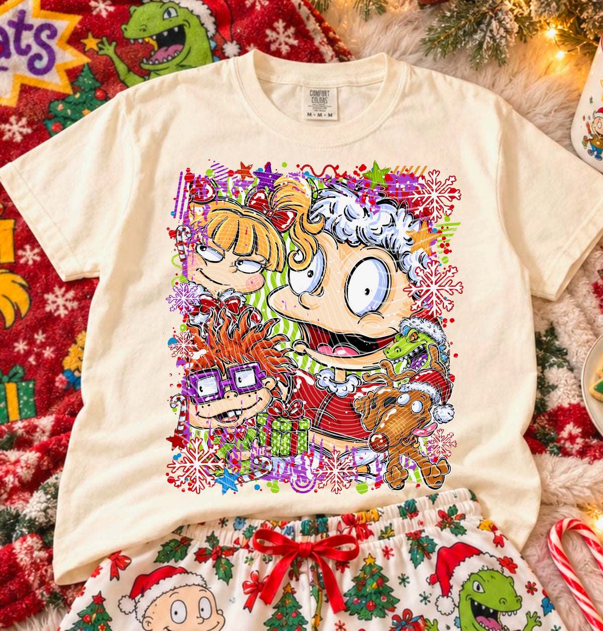 Rugrats 90’s Christmas (Style 1) DTF Print