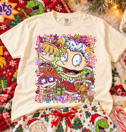 Rugrats 90’s Christmas (Style 1) DTF Print