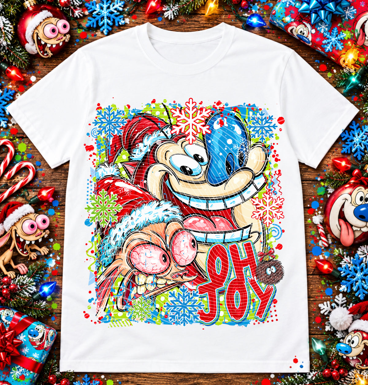 Oh Joy 90’s Christmas DTF Print