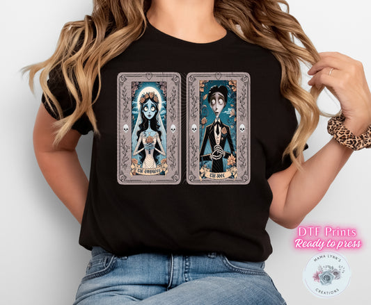 Emily and Victor Tarot DTF Print