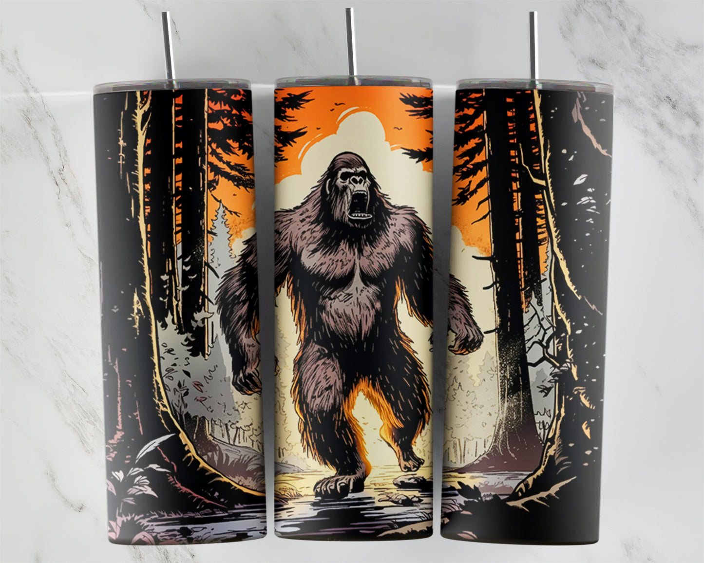 Big Foot Forest Design Transfers