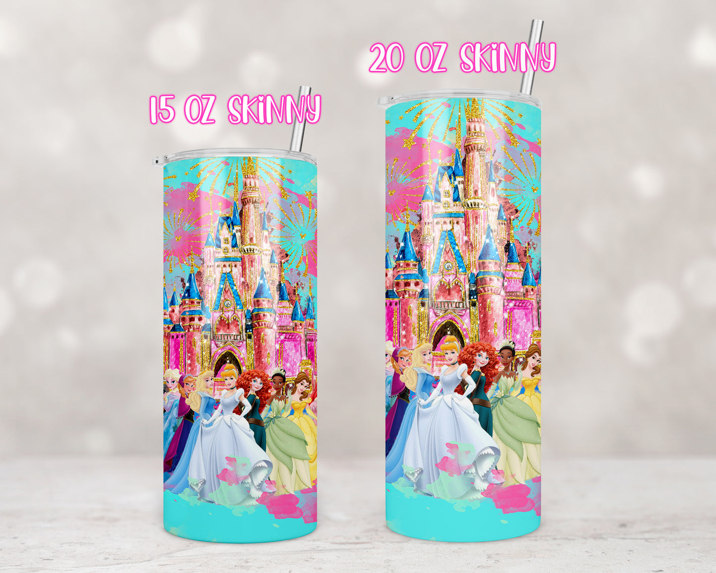 Magical Castle Princesses Design Transfers