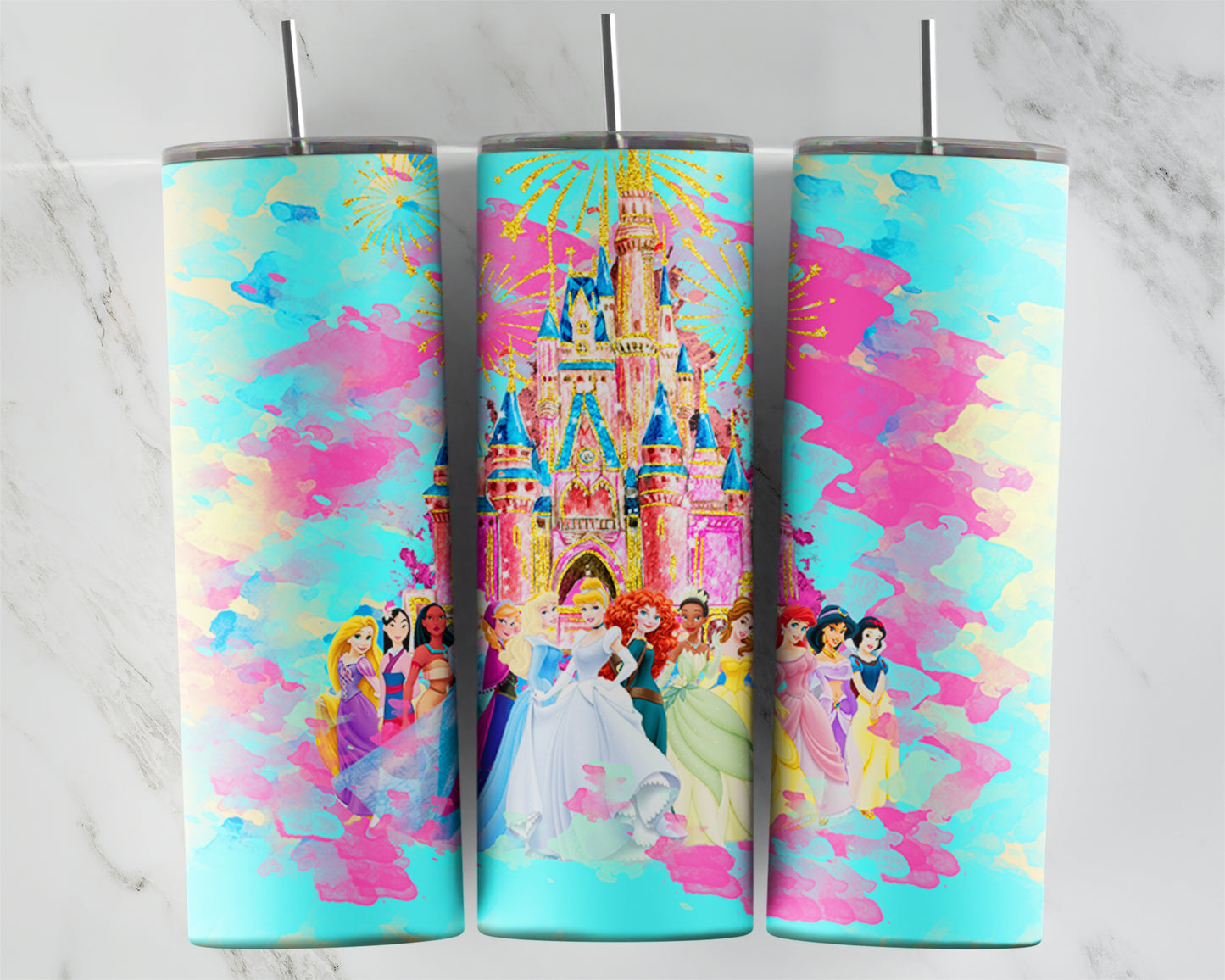 Magical Castle Princesses Design Transfers