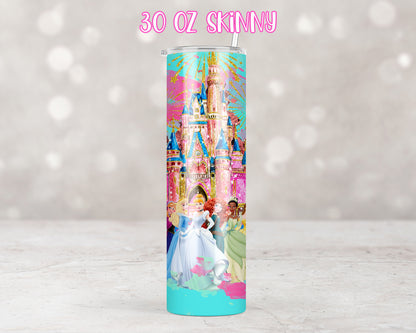 Magical Castle Princesses Design Transfers